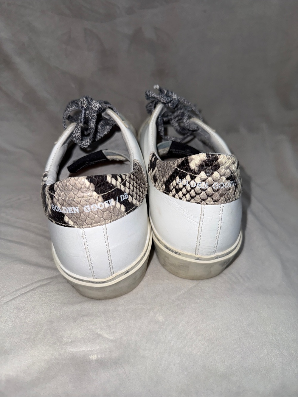 Golden Goose Private Edition Hi Star Leather Sneakers size 41 - Picture 5 of 9